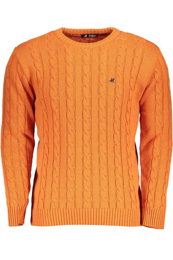 U S Grand Polo Sweaters Homme Orange - stylesgateway