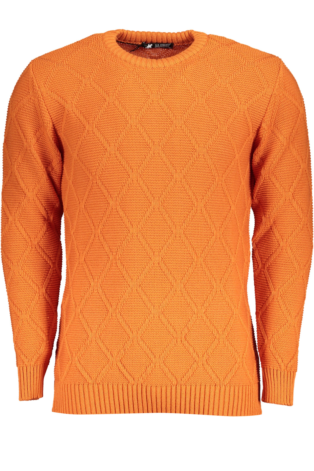 U S Grand Polo Sweaters Homme Orange - stylesgateway