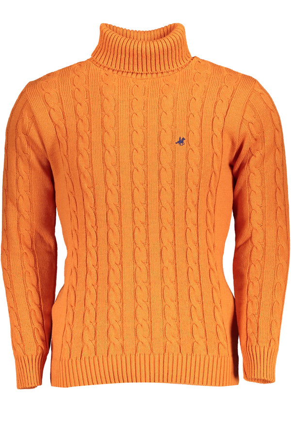 U S Grand Polo Sweaters Homme Orange - stylesgateway