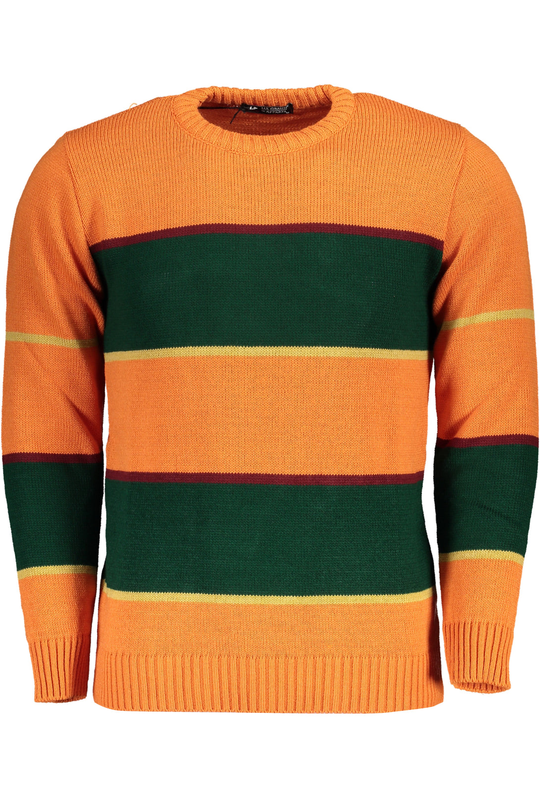 U S Grand Polo Sweaters Homme Orange - stylesgateway