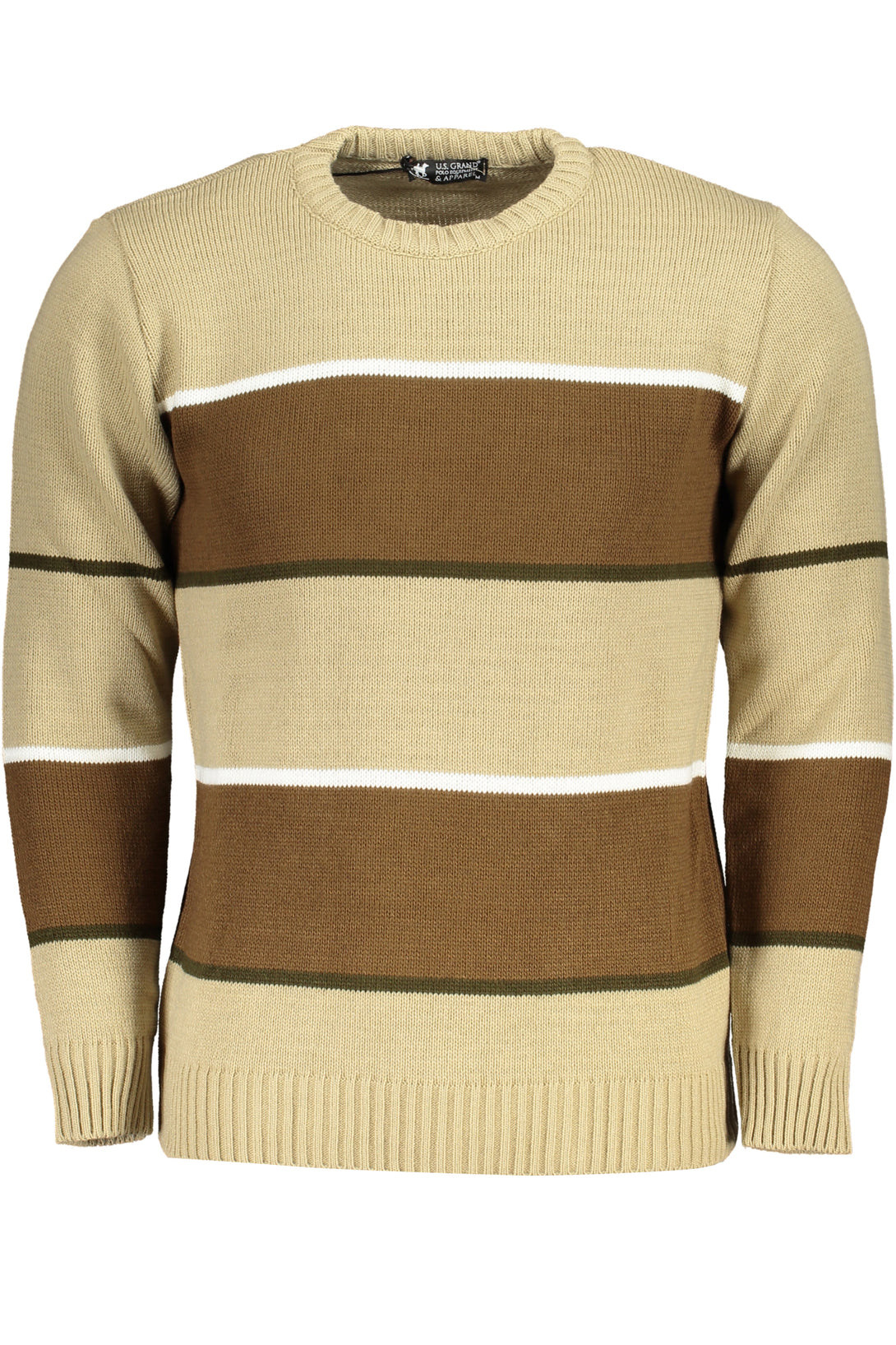U S Grand Polo Sweaters Homme Beige - stylesgateway