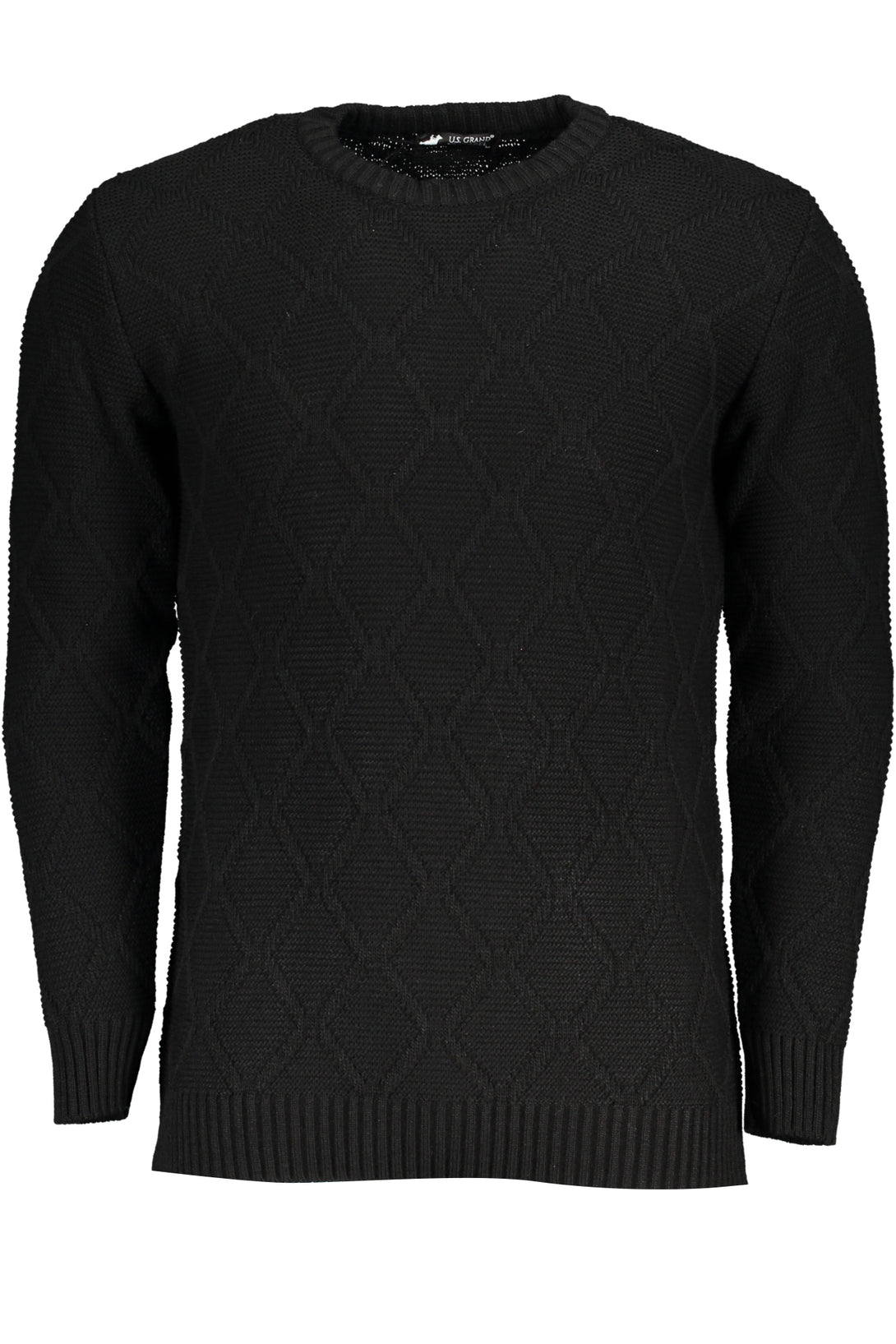 U S Grand Polo Sweaters Homme Noir - stylesgateway