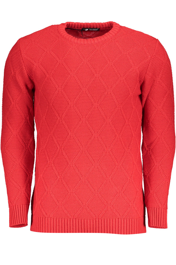 U S Grand Polo Sweaters Homme Rouge - stylesgateway