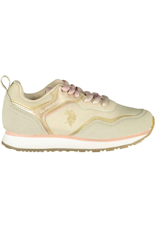 U S Polo Assn Baskets Garçon Beige - stylesgateway