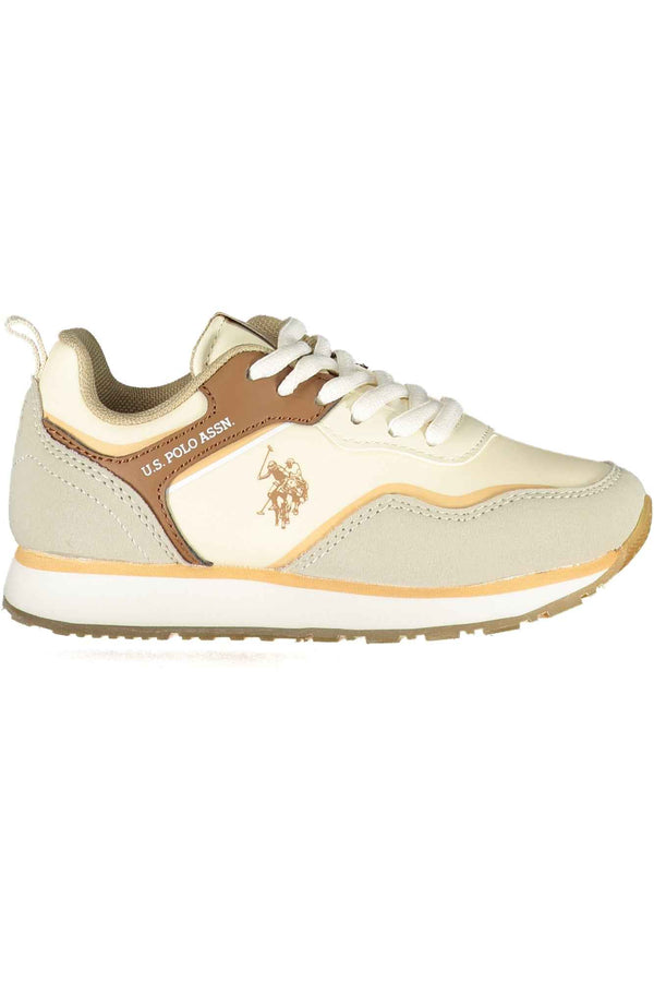 U S Polo Assn Baskets Garçon Beige - stylesgateway