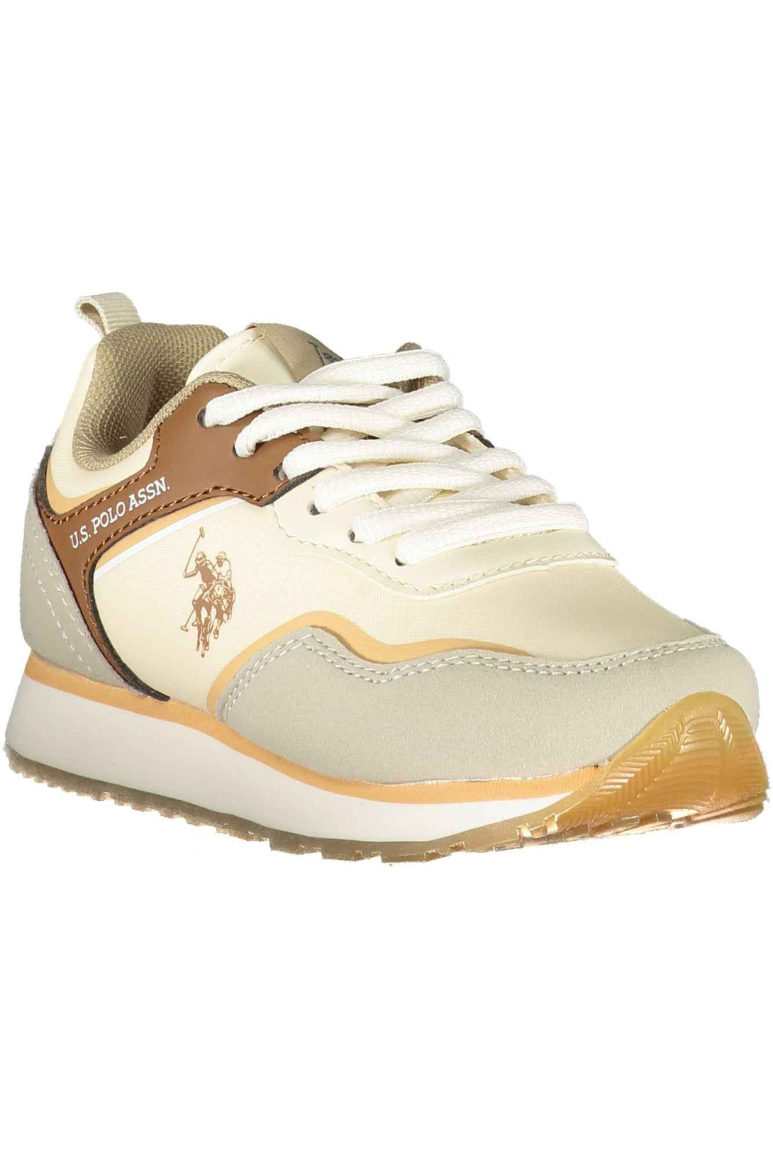 U S Polo Assn Baskets Garçon Beige - stylesgateway