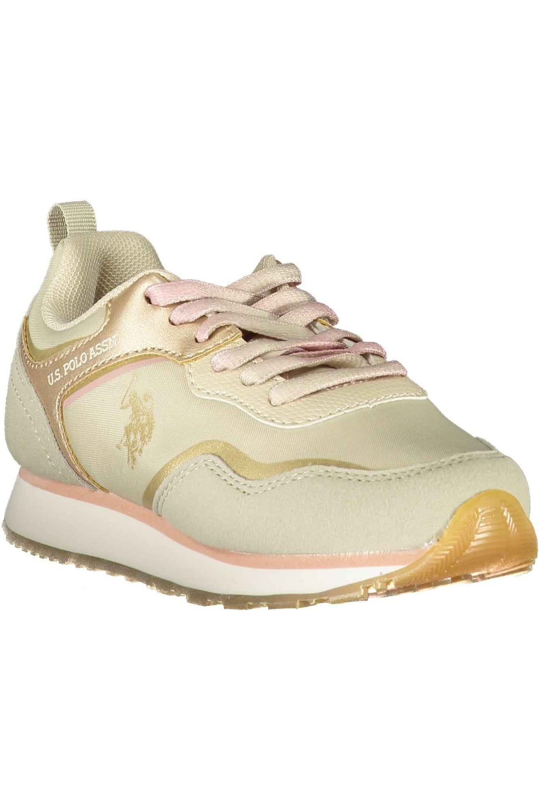 U S Polo Assn Baskets Garçon Beige - stylesgateway