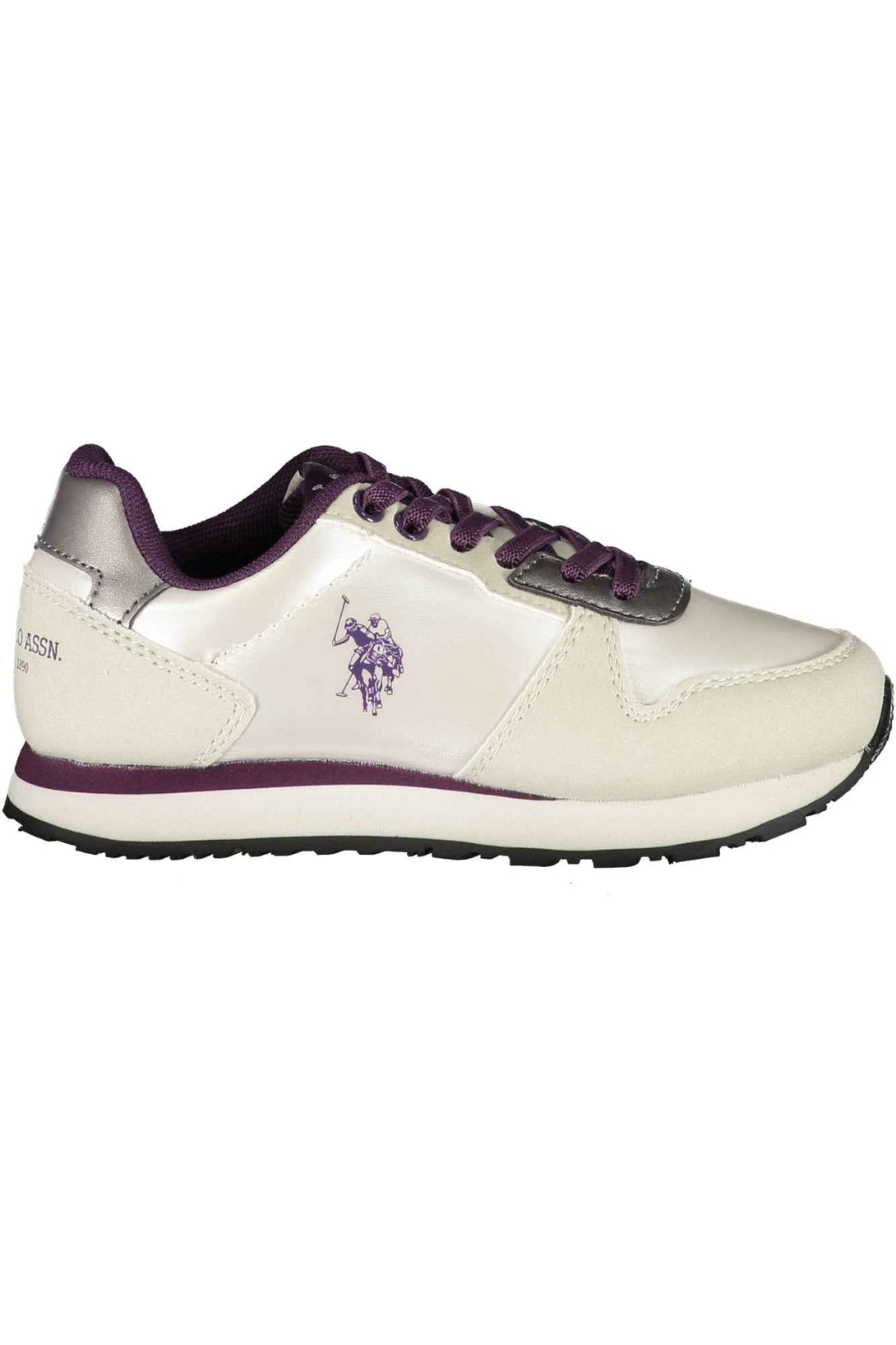 U S Polo Assn Baskets Garçon Blanc - stylesgateway