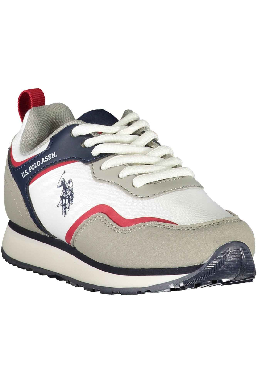 U S Polo Assn Baskets Garçon Blanc - stylesgateway