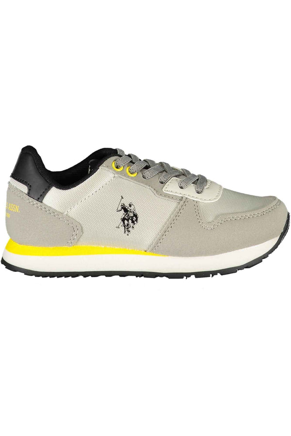 U S Polo Assn Baskets Garçon Gris - stylesgateway