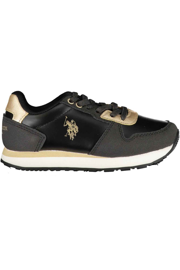 U S Polo Assn Baskets Garçon Noir - stylesgateway