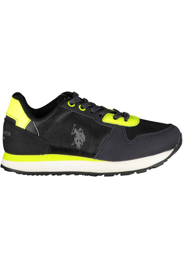 U S Polo Assn Baskets Garçon Noir - stylesgateway