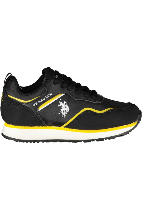 U S Polo Assn Baskets Garçon Noir - stylesgateway