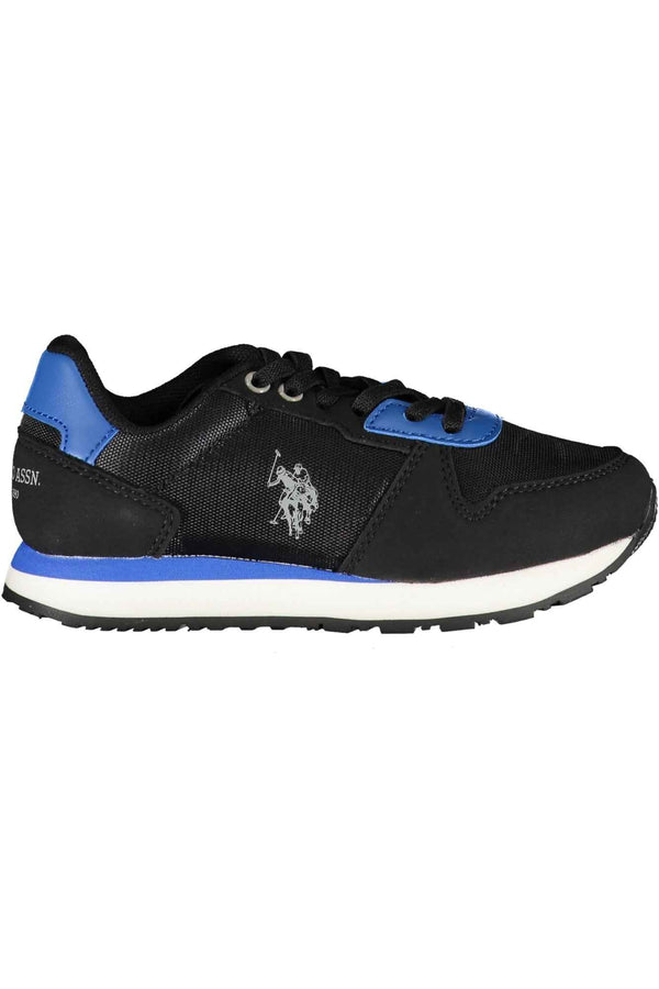 U S Polo Assn Baskets Garçon Noir - stylesgateway