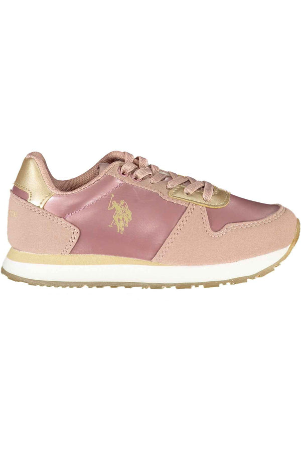 U S Polo Assn Baskets Garçon Rose - stylesgateway