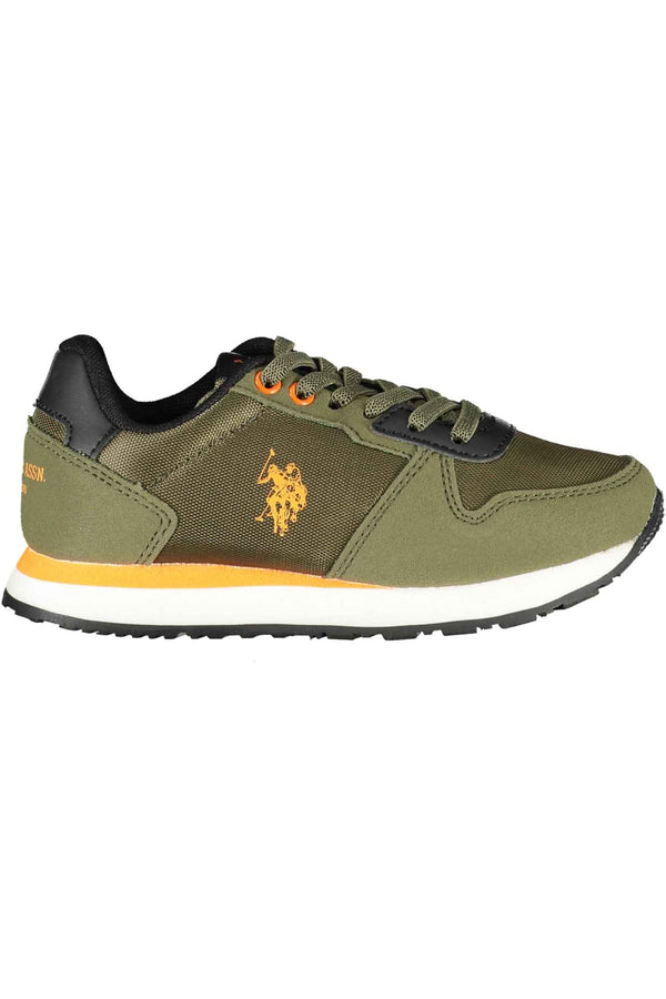 U S Polo Assn Baskets Garçon Vert - stylesgateway