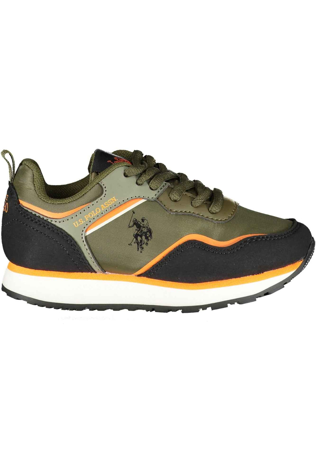 U S Polo Assn Baskets Garçon Vert - stylesgateway