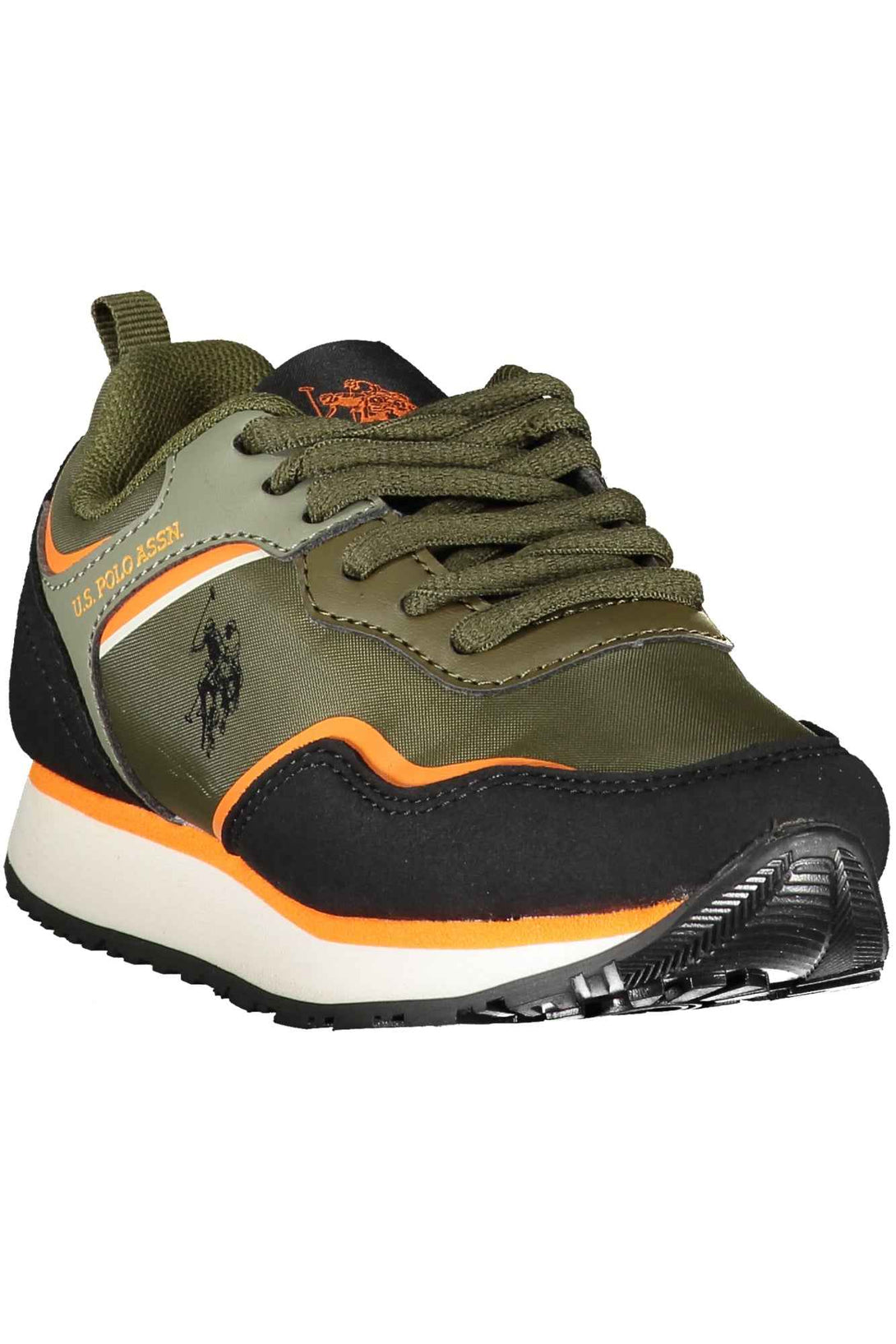 U S Polo Assn Baskets Garçon Vert - stylesgateway