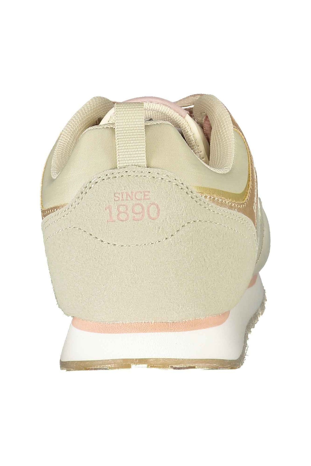 U S Polo Assn Baskets Femme Beige - stylesgateway
