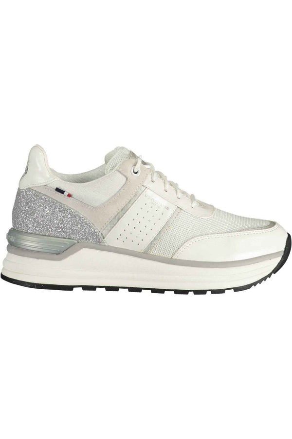 U S Polo Assn Baskets Femme Blanc - stylesgateway
