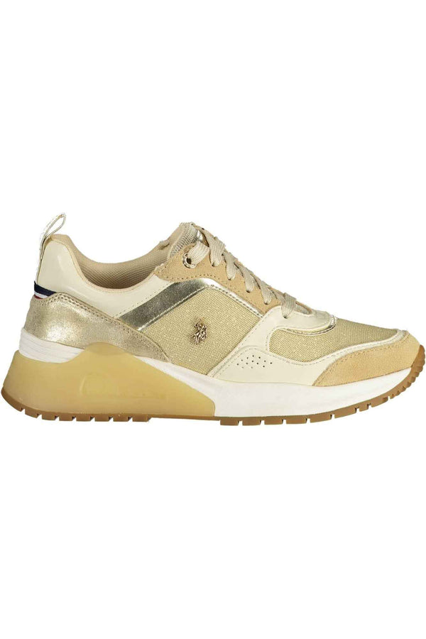 U S Polo Assn Baskets Femme Or - stylesgateway