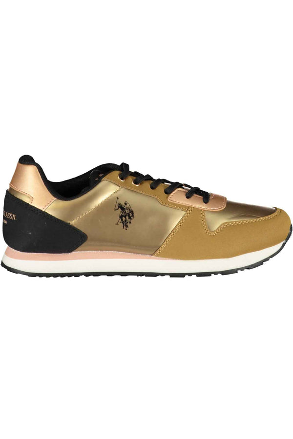 U S Polo Assn Baskets Femme Or - stylesgateway