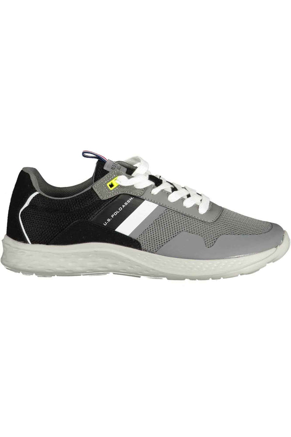 U S Polo Assn Baskets Homme Gris - stylesgateway