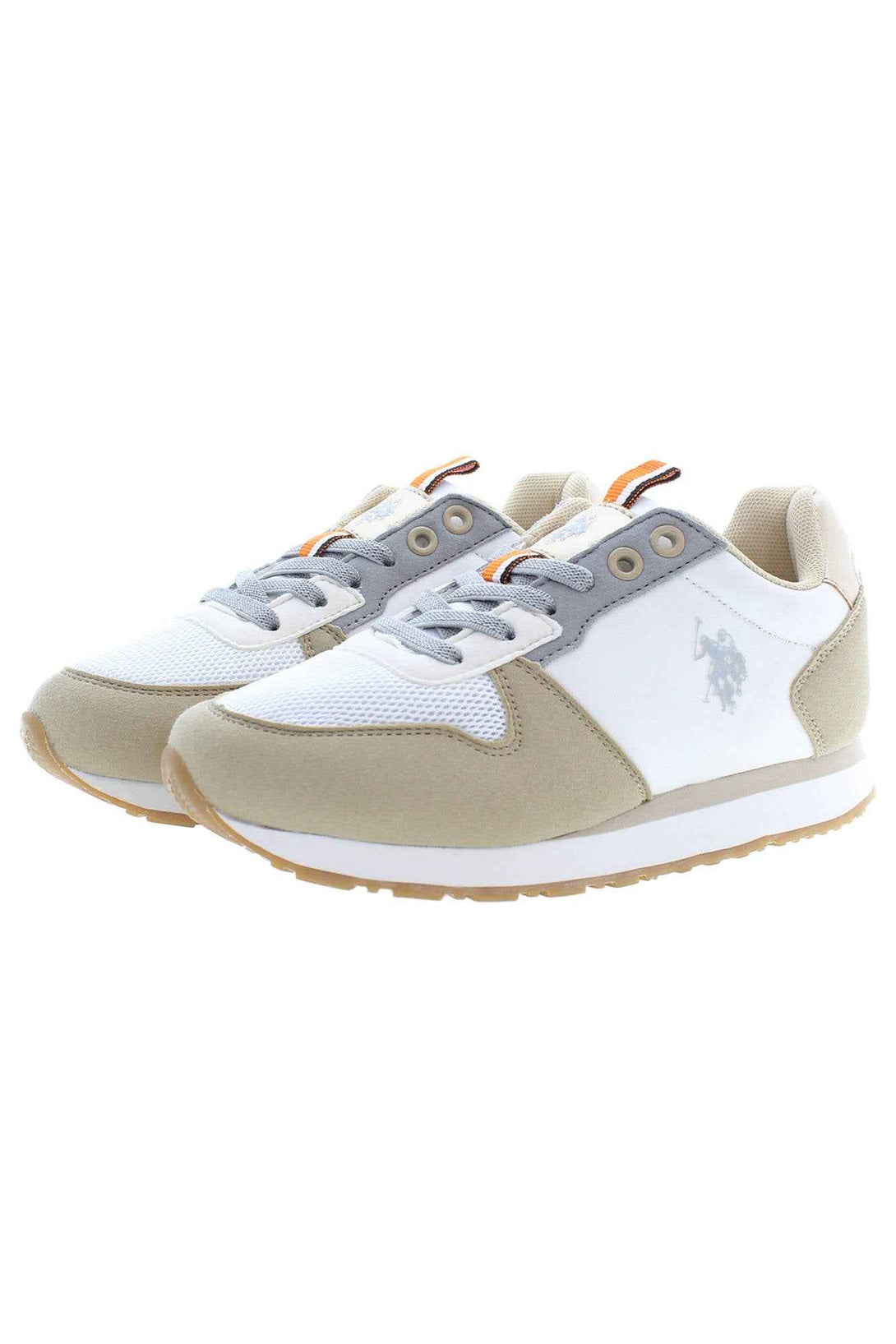 U S Polo Best Price Baskets Fille Beige - stylesgateway