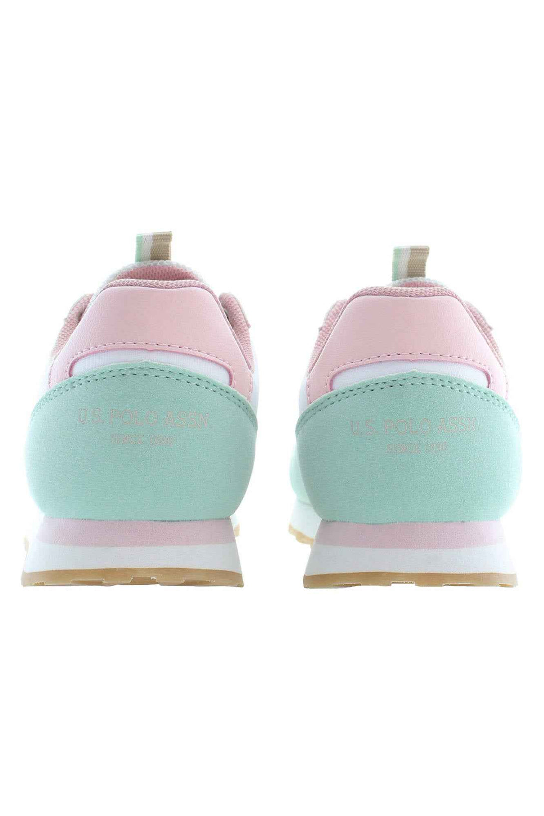 U S Polo Best Price Baskets Fille Blanc - stylesgateway