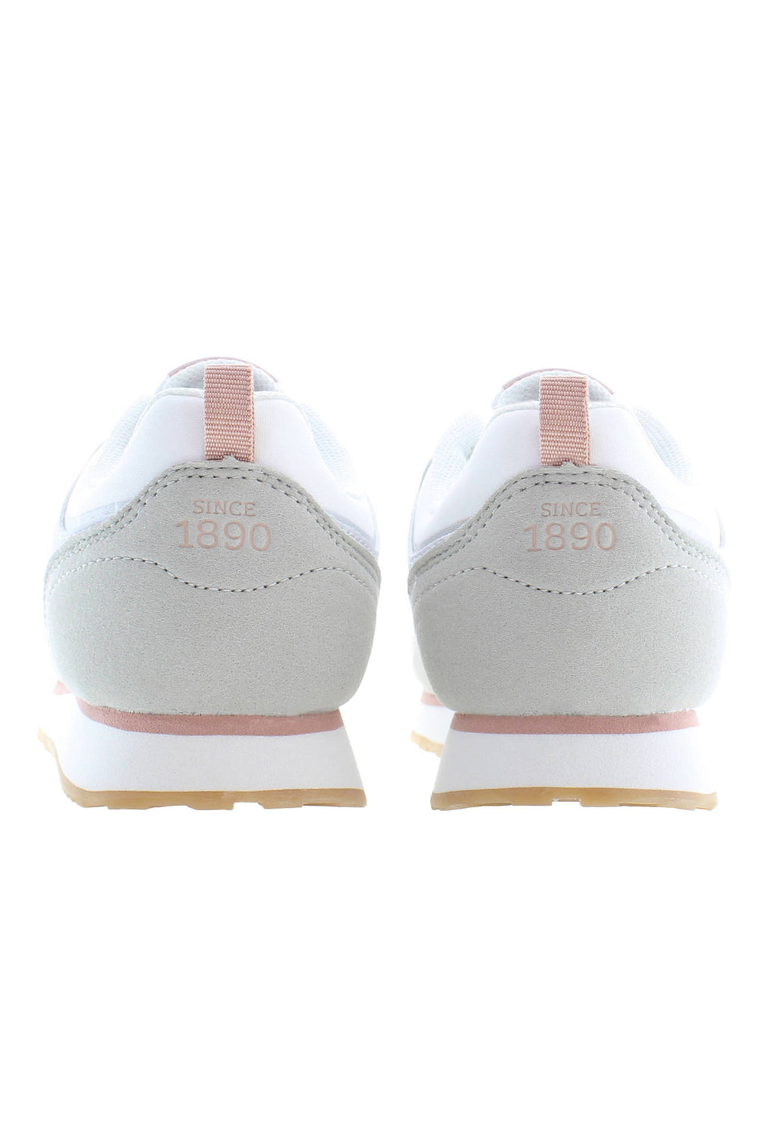U S Polo Best Price Baskets Fille Blanc - stylesgateway
