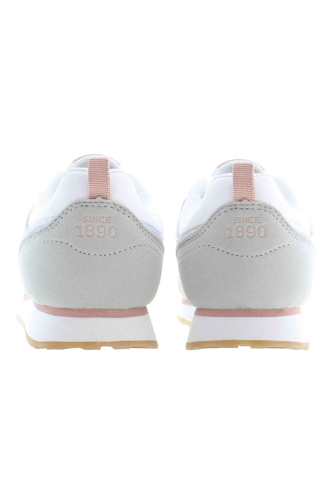 U S Polo Best Price Baskets Fille Blanc - stylesgateway