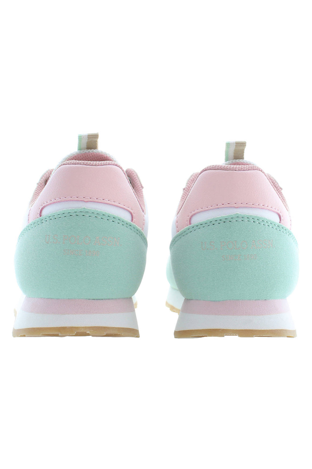 U S Polo Best Price Baskets Fille Blanc - stylesgateway