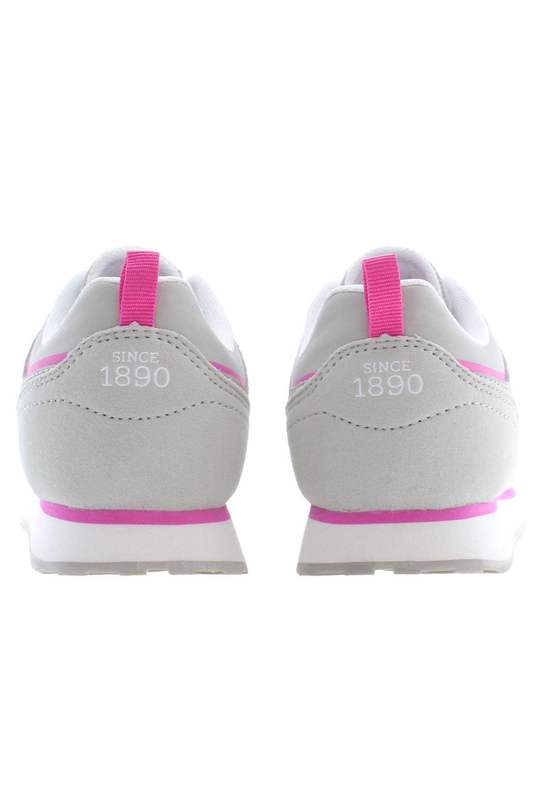 U S Polo Best Price Baskets Fille Gris - stylesgateway