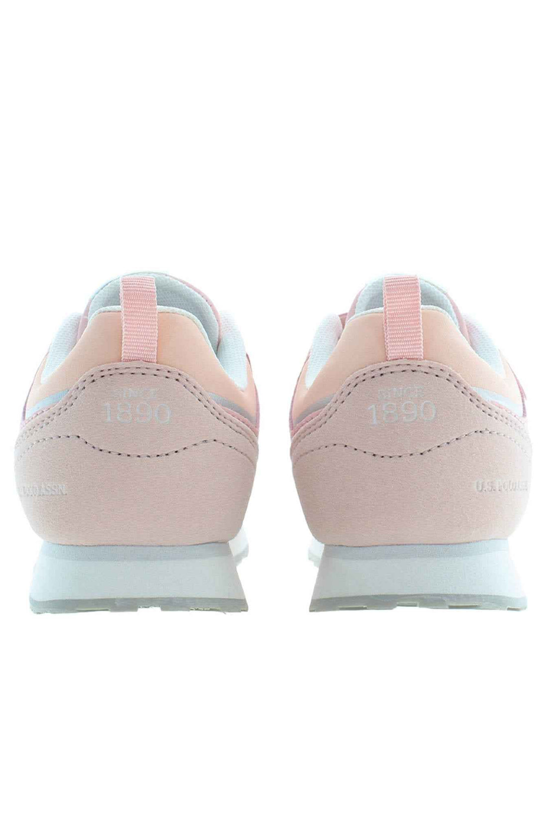 U S Polo Best Price Baskets Fille Rose - stylesgateway