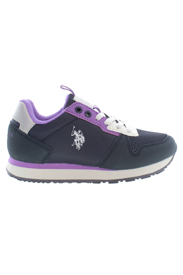 U S Polo Best Price Baskets Fille Violet - stylesgateway