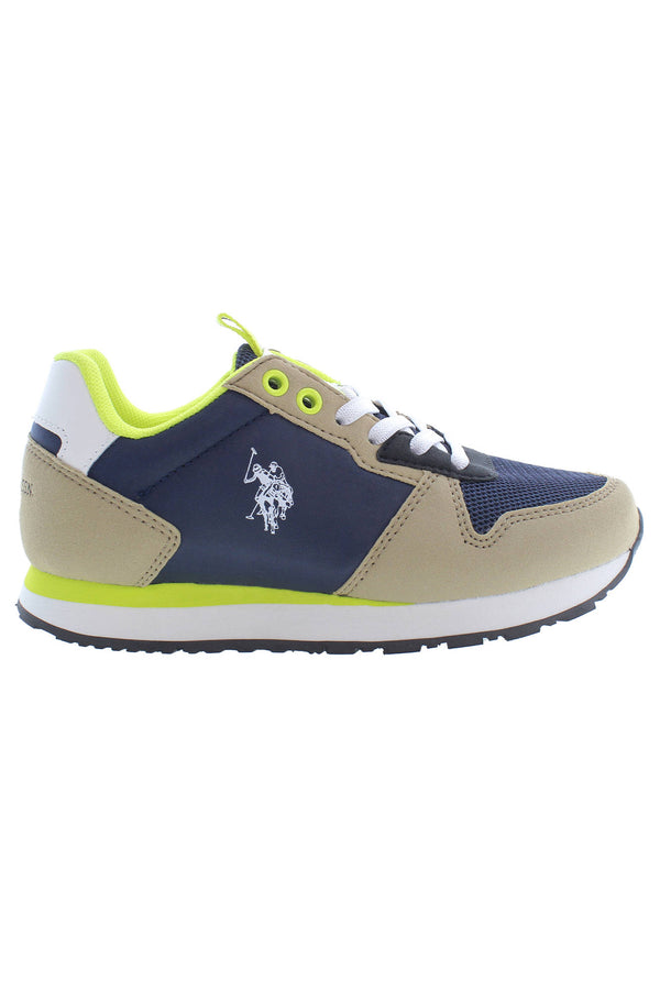 U S Polo Best Price Baskets Garçon Bleu - stylesgateway
