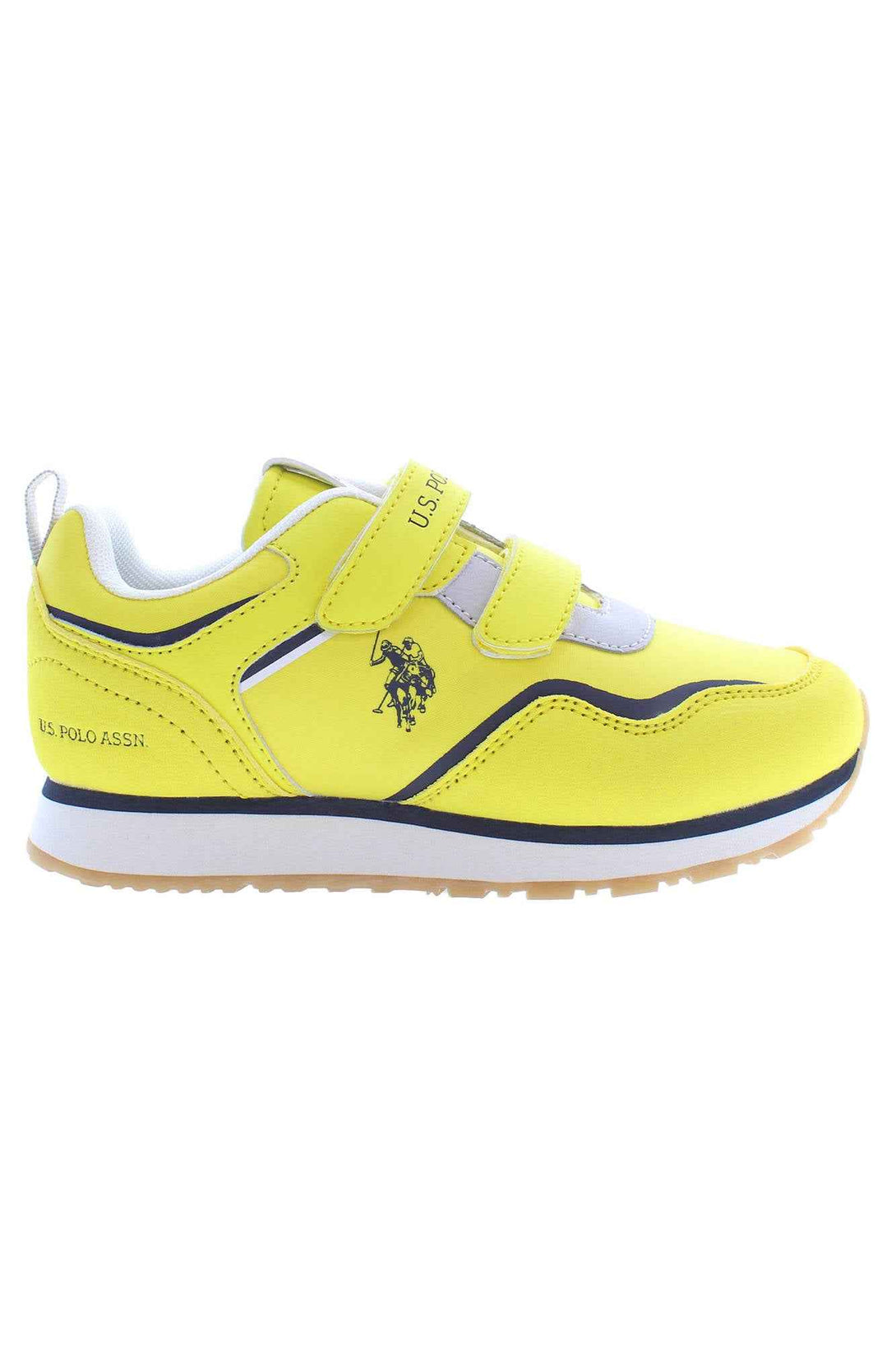 U S Polo Best Price Baskets Garçon Jaune - stylesgateway