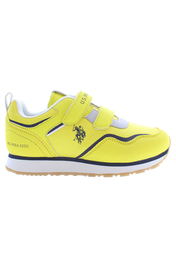U S Polo Best Price Baskets Garçon Jaune - stylesgateway