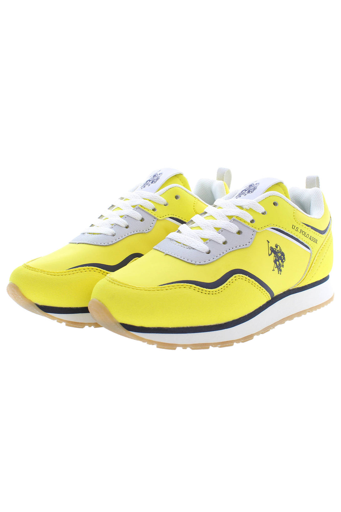 U S Polo Best Price Baskets Garçon Jaune - stylesgateway