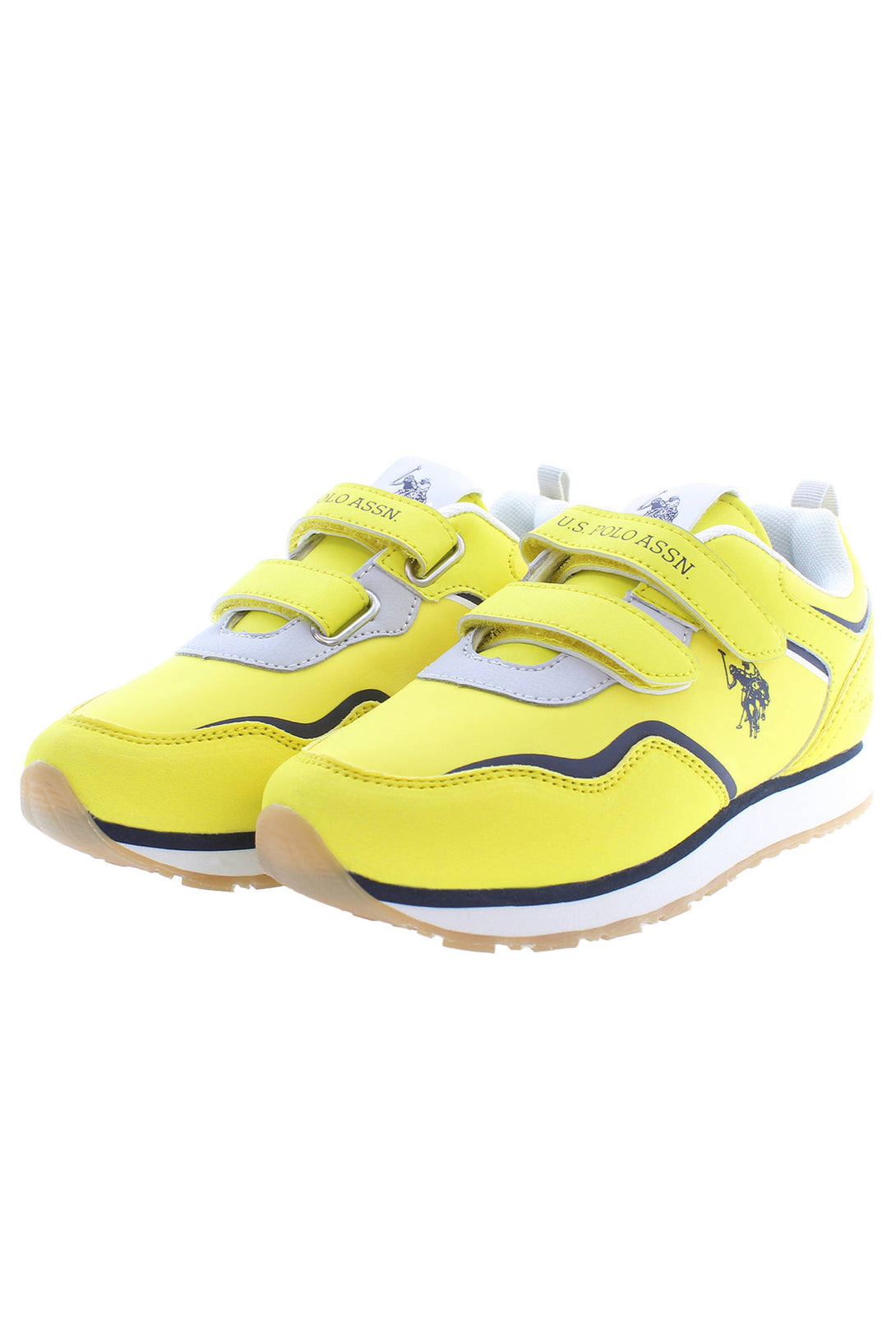 U S Polo Best Price Baskets Garçon Jaune - stylesgateway