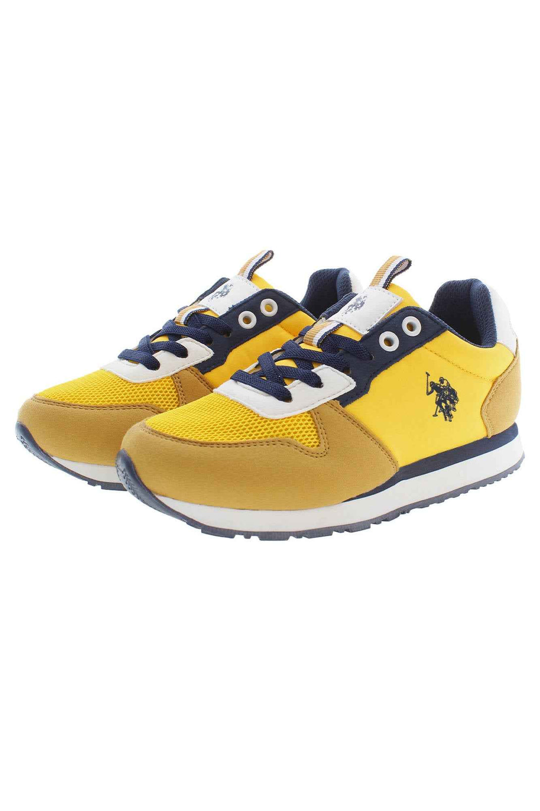 U S Polo Best Price Baskets Garçon Jaune - stylesgateway