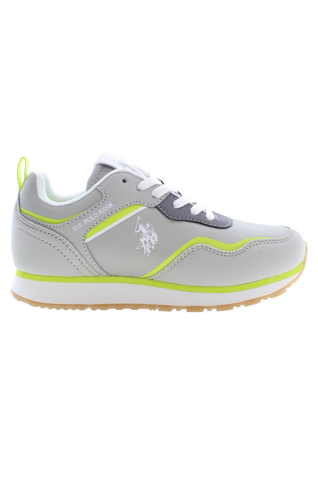 U S Polo Best Price Baskets Garçon Gris - stylesgateway