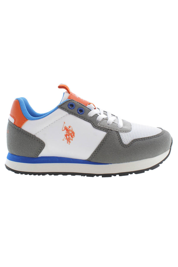 U S Polo Best Price Baskets Garçon Gris - stylesgateway