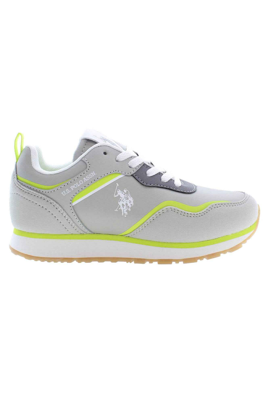 U S Polo Best Price Baskets Garçon Gris - stylesgateway
