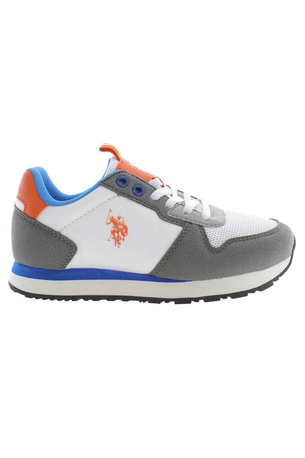 U S Polo Best Price Baskets Garçon Gris - stylesgateway