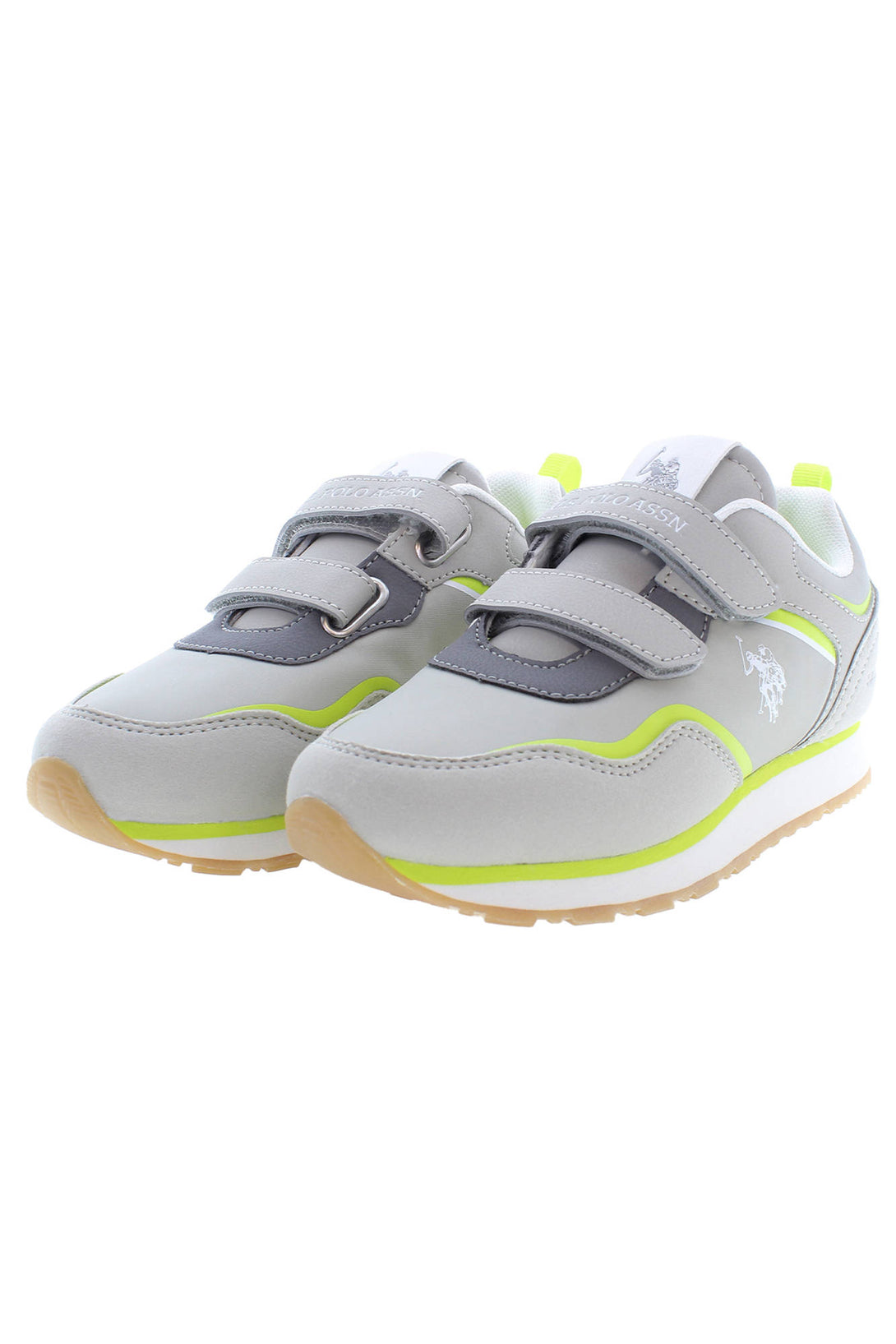 U S Polo Best Price Baskets Garçon Gris - stylesgateway
