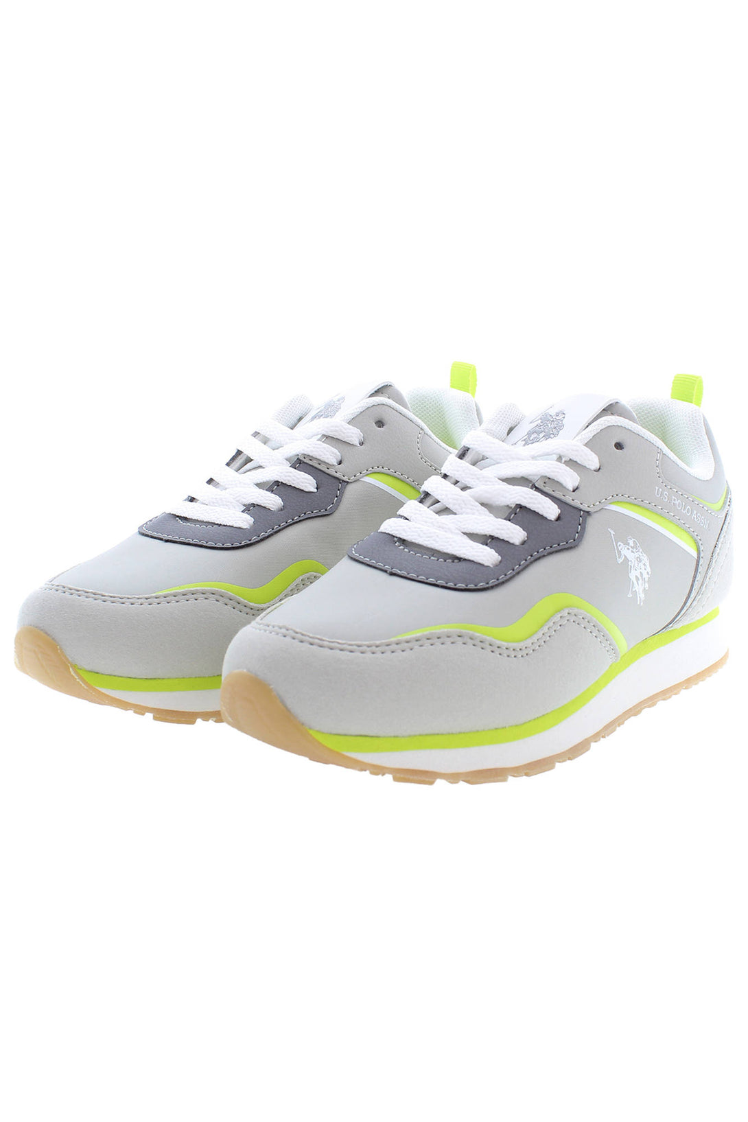 U S Polo Best Price Baskets Garçon Gris - stylesgateway