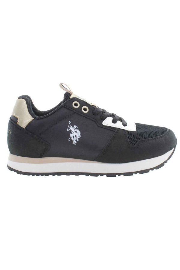 U S Polo Best Price Baskets Garçon Noir - stylesgateway