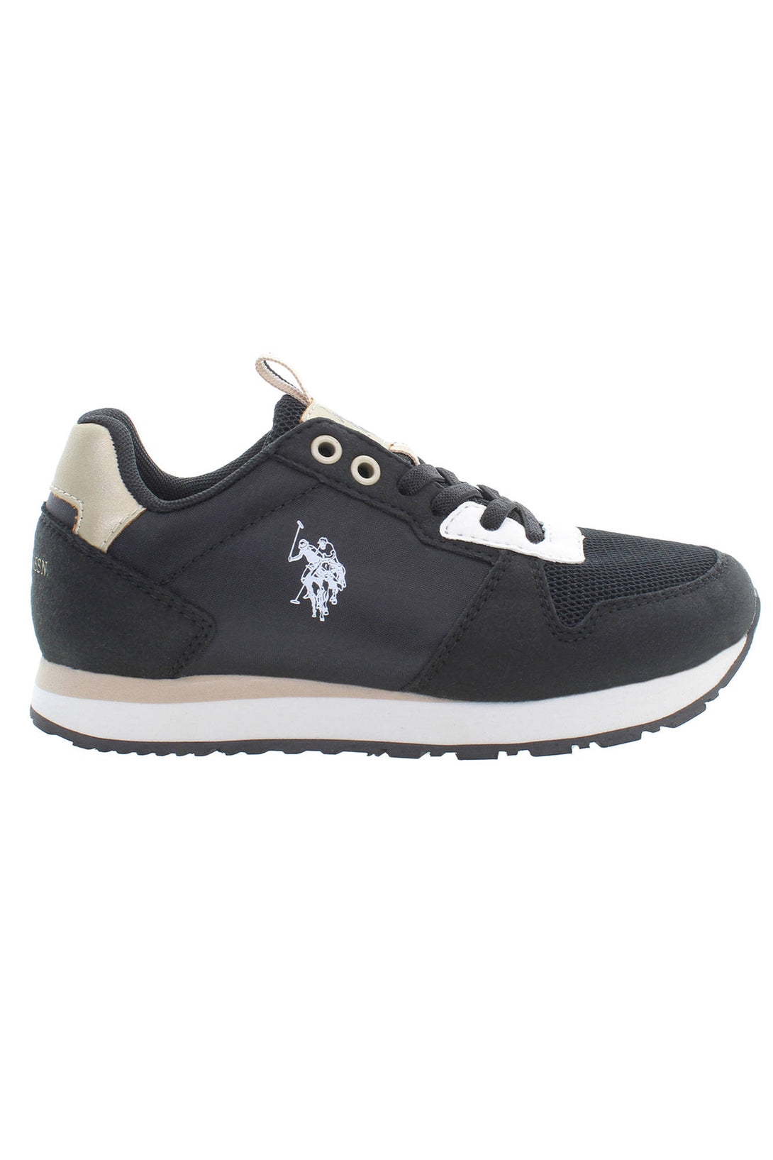 U S Polo Best Price Baskets Garçon Noir - stylesgateway