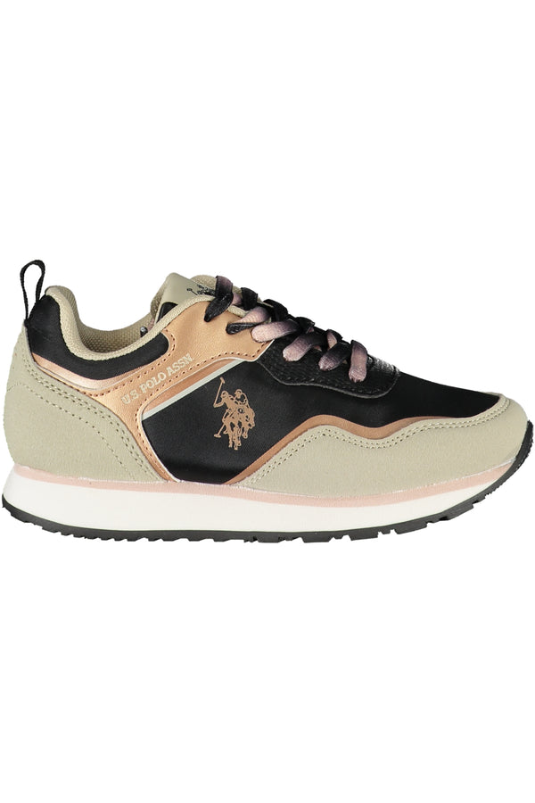 U S Polo Best Price Baskets Garçon Noir - stylesgateway